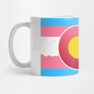Colorado Flag Trans Transgender Pride Mug